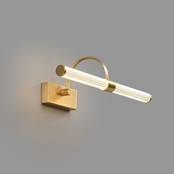 Elegant Gold LED Mirror Vanity Light - Aovilight