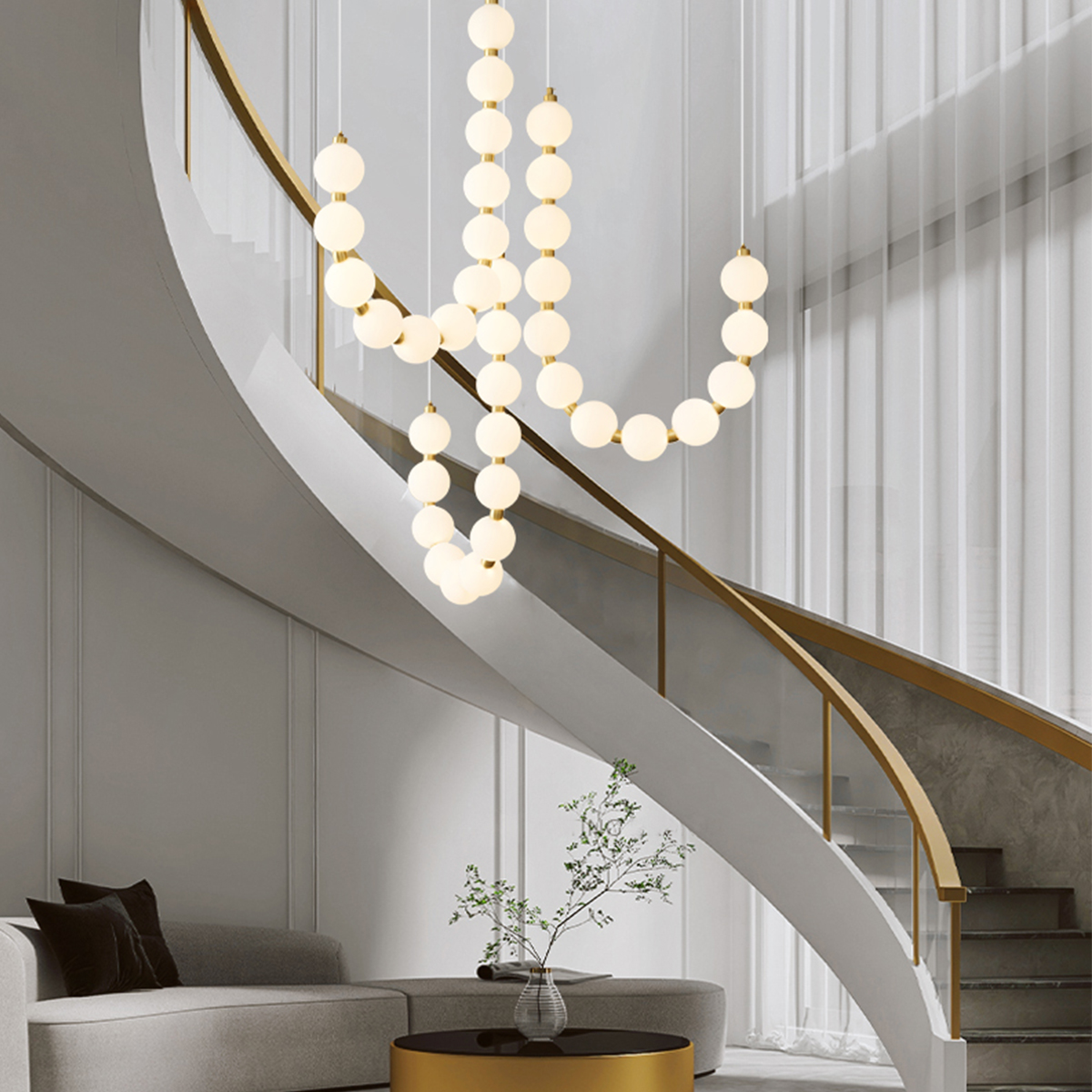 Modern U-Shaped LED Pendant Light 7 Modern U-Shaped LED Pendant Light - Image 7