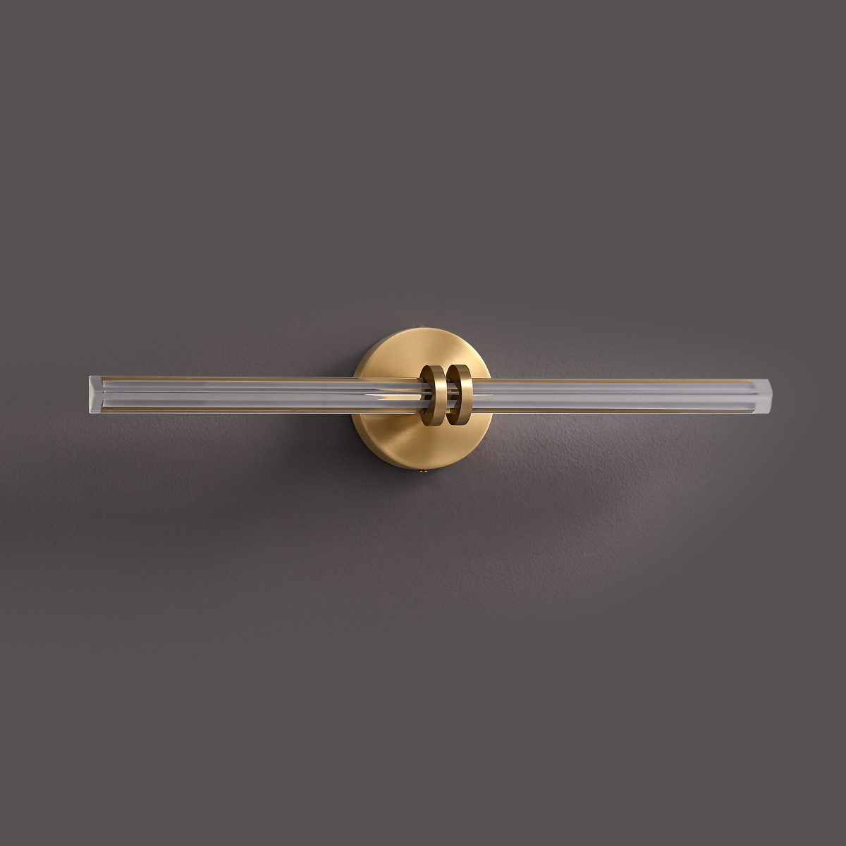 Modern Copper and Glass LED Wall Light 4 Modern Copper and Glass LED Wall Light - Image 4