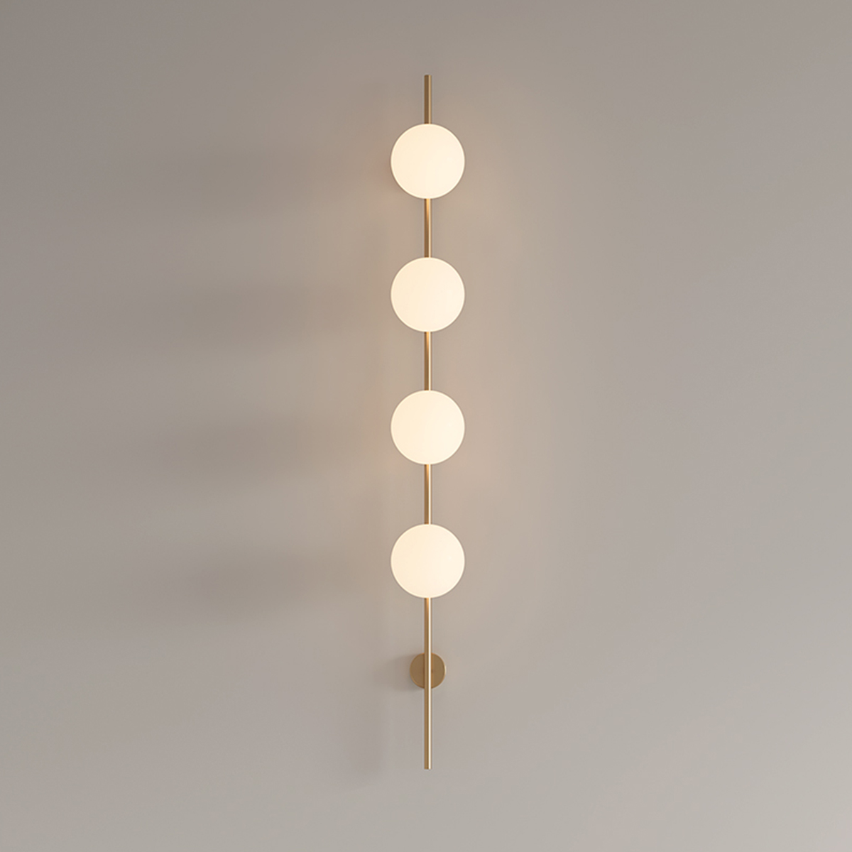 Modern Vertical Multi-Light Wall Lamp 2 Modern Vertical Multi-Light Wall Lamp - Image 2