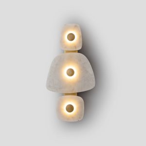 Elegant Marble Wall Light for Modern Living Room and Bedroom