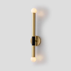 Dual Light Wall Fixture for Creating a Relaxing Bedroom Ambiance